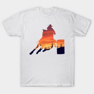 Barrel Rider 1: Desert Sunset T-Shirt